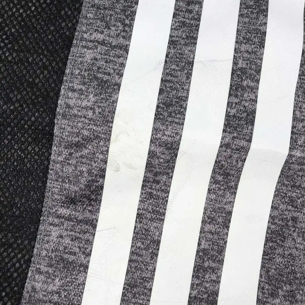 Adidas Gray & White Striped Bucket & Drawstring Bag | Medium Size - Picture 5 of 5